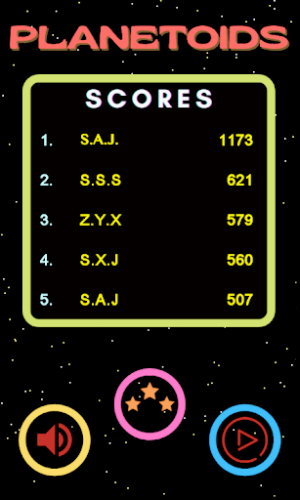 Planetoids Screenshot 2