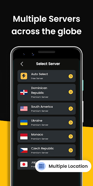 Gaming VPN - Low Ping VPN Screenshot 2