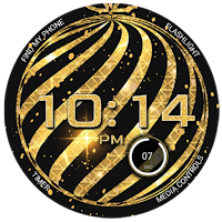 Christmas Gold Watch Face