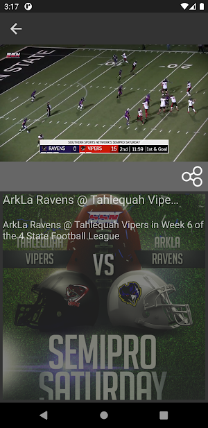 Southern Sports Network Screenshot 1
