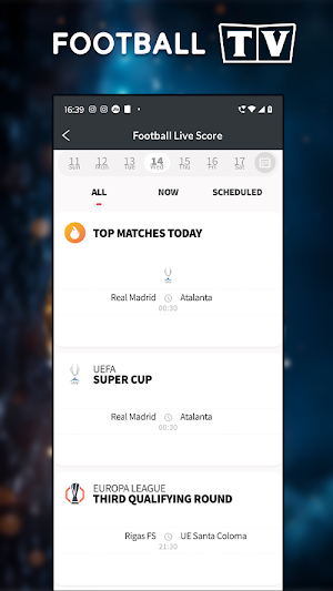 Live Football TV HD Screenshot 0