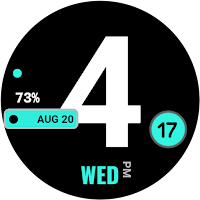 Grande - watch face