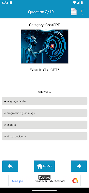 AI Quiz Screenshot 2