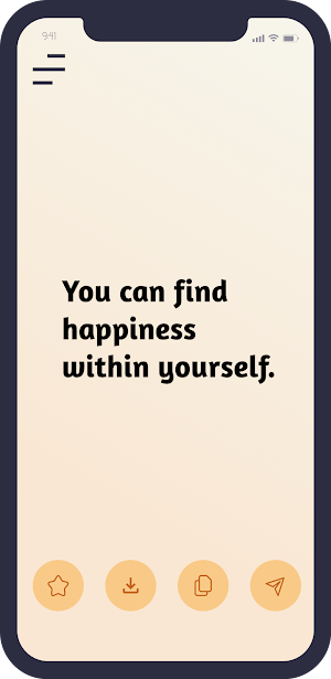 You Can: Daily Affirmations Screenshot 1