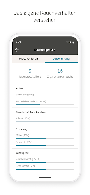 TK-RauchFrei Screenshot 1