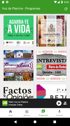 Voz da Planície Screenshot 2