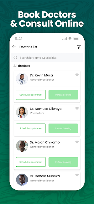 Online Doctors Africa Screenshot 0