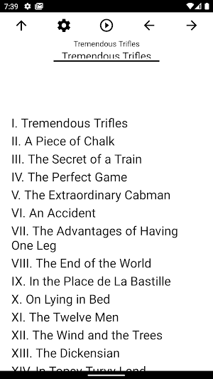 Book, Tremendous Trifles Screenshot 0
