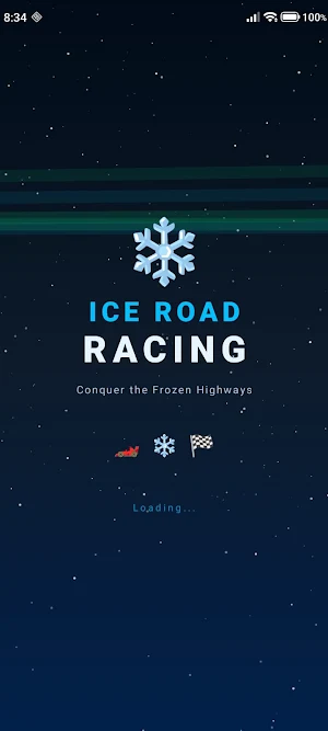 Ice Road Racing Screenshot 1