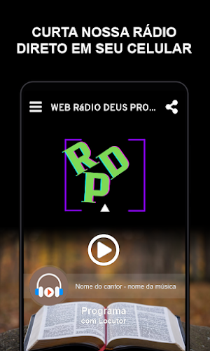 Web rádio Deus Proverá Screenshot 0