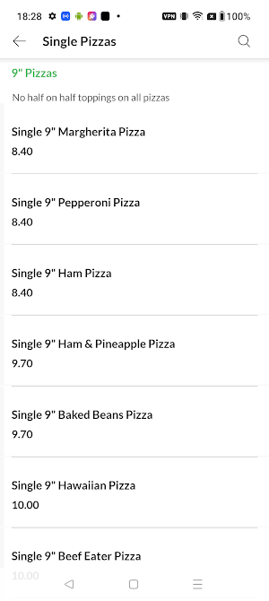 Rominos Pizza And Kebab Screenshot 2