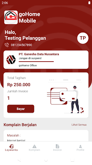 goHome Mobile Screenshot 1