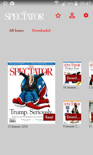The Spectator Magazine Screenshot 0