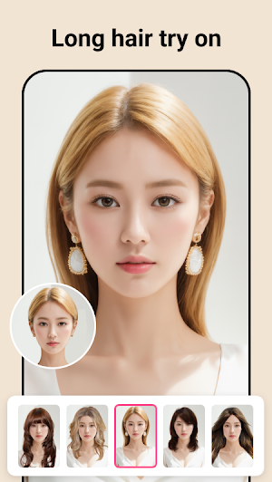 Hair Color Changer: Hairstyles Screenshot 3