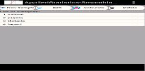 App StatisticsSmoothHistograms Screenshot 0