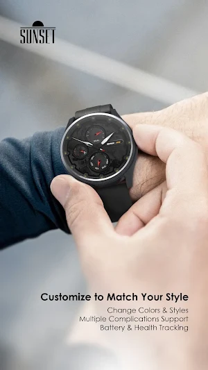 Phantom Edge Watch Face Screenshot 0
