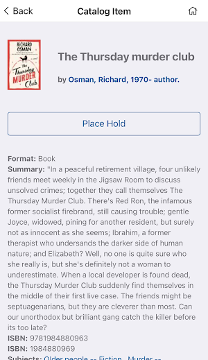 Baldwinsville Public Library Screenshot 3