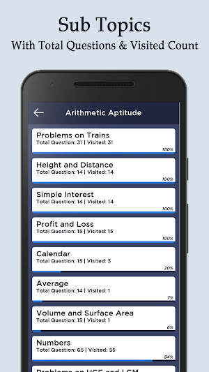 Aptitude Crack - Test, Placement Prep & Tricks Screenshot 1