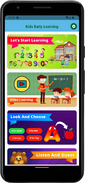 Kids Early Learning - ABC 123 Screenshot 0