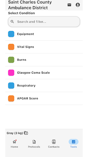 SCCAD Mobile Health Screenshot 2