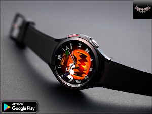 Halloween Pumpkin Watch Face Screenshot 3