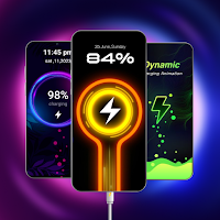 Battery Charging Animation Art