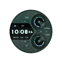 Grey Green Tea For Wear OS