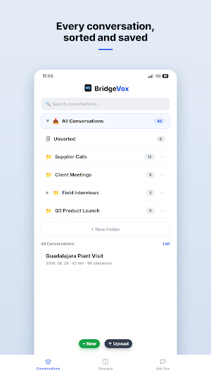 BridgeVox: Interpreter & Notes Screenshot 2