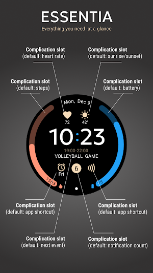 Essentia Watchface Screenshot 1