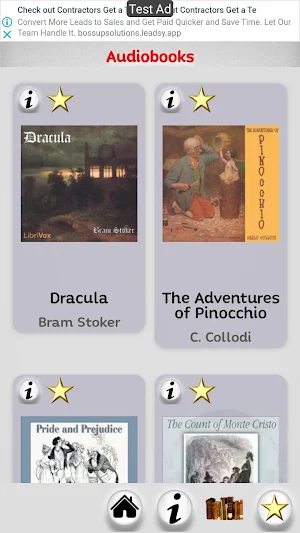 Audiobooks Collection - Copyright free Screenshot 0