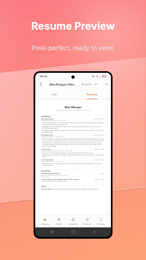 AI Resume Builder & CV Maker Screenshot 1