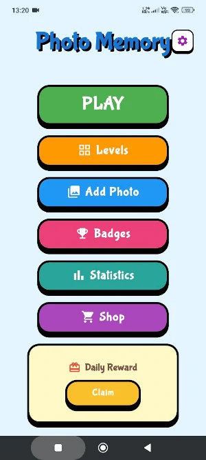 Memory Game with Your Photos Screenshot 0