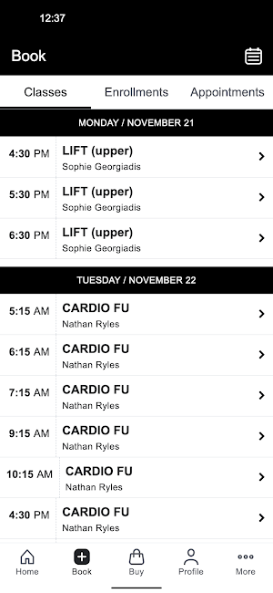 MUFU FITNESS Screenshot 1