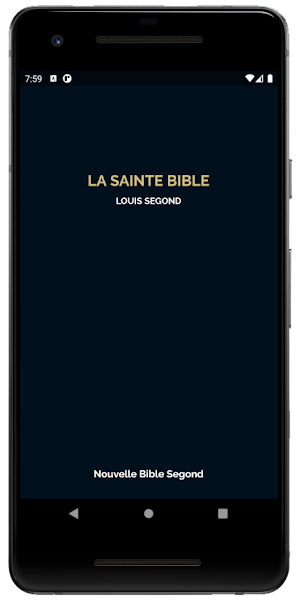 LA SAINTE BIBLE Screenshot 0