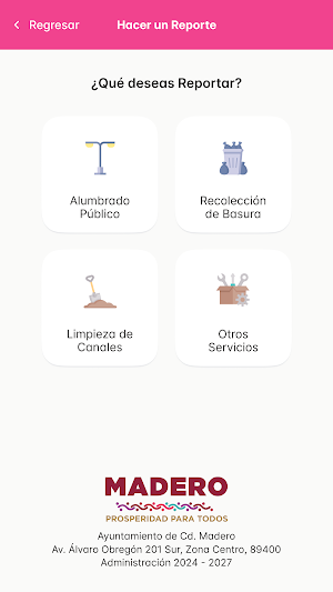 Atención Ciudadana Madero Screenshot 1