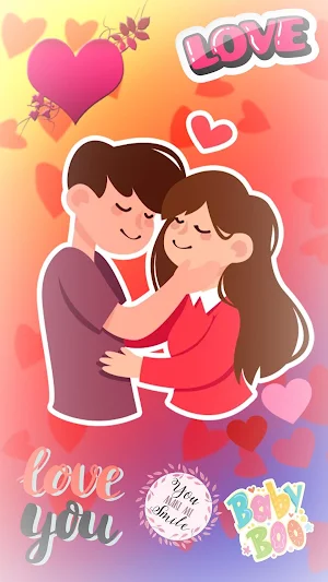 WASticker Romantic Couple Screenshot 0