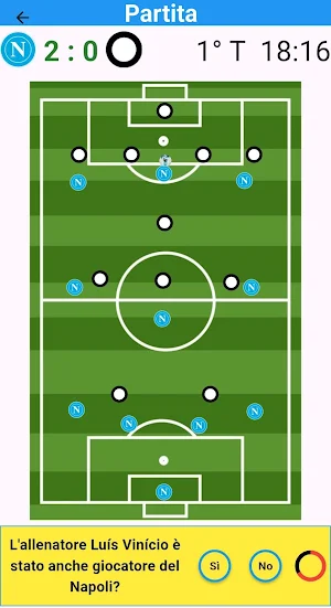 Quiz Calcio Napoli Screenshot 3