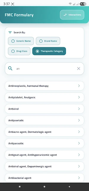 FMC Formulary Screenshot 2