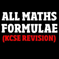 Mathematics formula: form 1 - 4 maths formulae