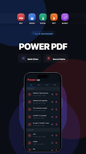 Power PDF: Document Reader Screenshot 0