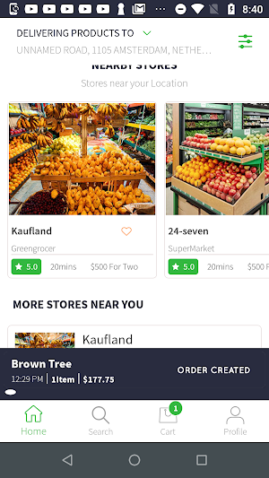 DeliCart Screenshot 2