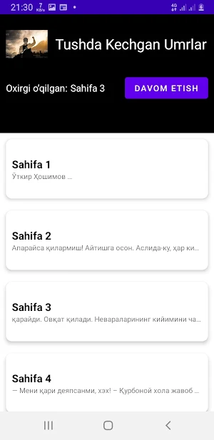 Tushda Kechgan Umrlar Screenshot 3