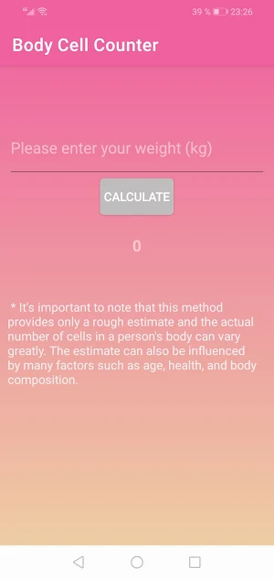 Body Cell Counter Screenshot 0