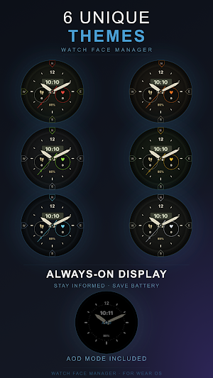 Tactical Bearing Watch Face Screenshot 2