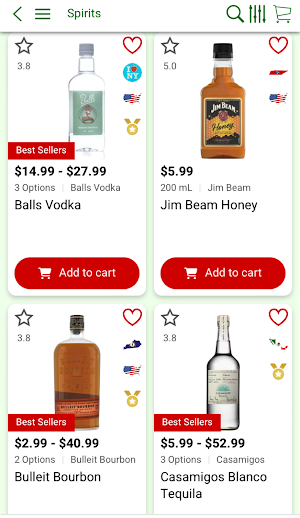Gracie's Wines Screenshot 0