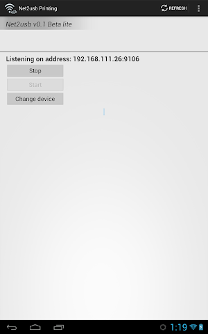 Net2usb POS Printing Screenshot 0