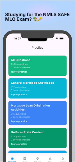 NMLS SAFE MLO Flashcards Screenshot 0