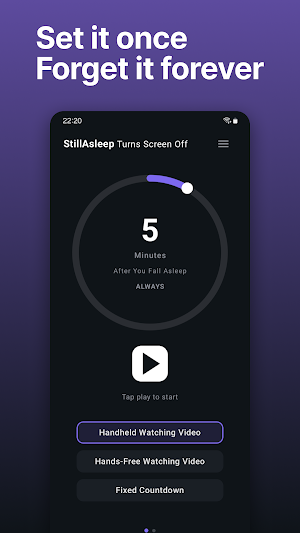 Sleep Timer: Detect Sleep, Off Screenshot 0