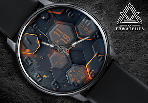 Future Caps Watch face Screenshot 2