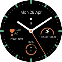 Clear Digits Watch Face